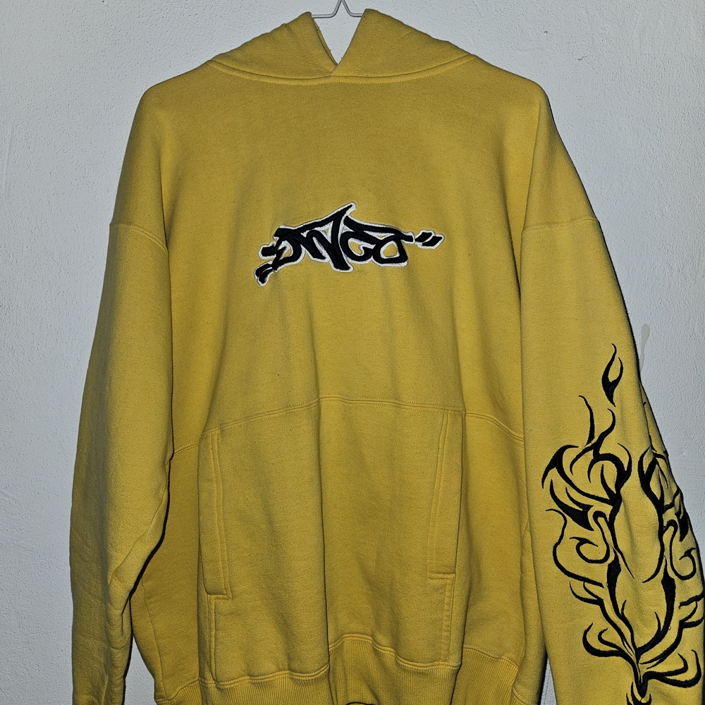 JNCO Yellow Hoodie Sweatshirt